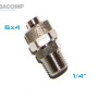 1/4 MALE THREAD STRAIGHT CONNECTOR FOR 4X6 HOSE