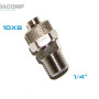 1/4 MALE THREAD STRAIGHT CONNECTOR FOR 8X10 HOSE