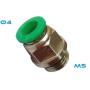 M5 MALE THEREAD CONNECTOR FOR D4 DOSE