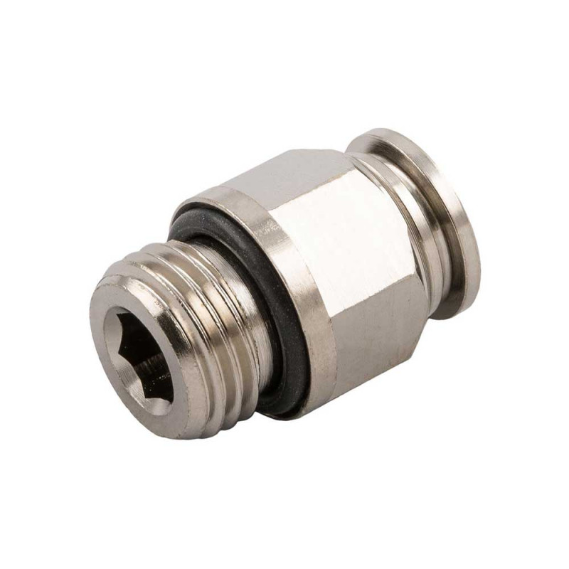 STRAIGHT BRASS MALE CONNECTOR 1/2 FOR HOSE B180/19 VEPA