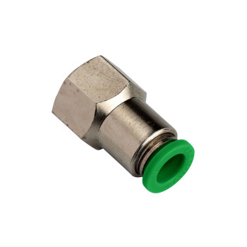 STRAIGHT FEMALE CONNECTOR 1/4 FOR HOSE