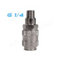 1/4 MALE THREAD FEMALE COUPLING