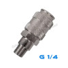 1/4 MALE THREAD FEMALE COUPLING UNI 1 GAV
