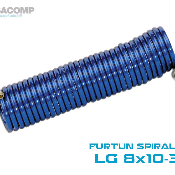 LONGLIFE SPIRAL HOSE 30M+2 CUPLAJE 8X10 B8X10-30 ABACOMP