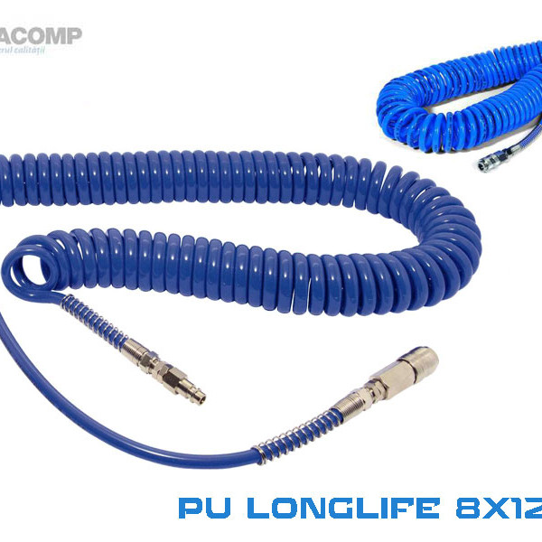 FURTUN SPIRALAT POLIURETAN LONGLIFE PU 8X12-15 MEBRA
