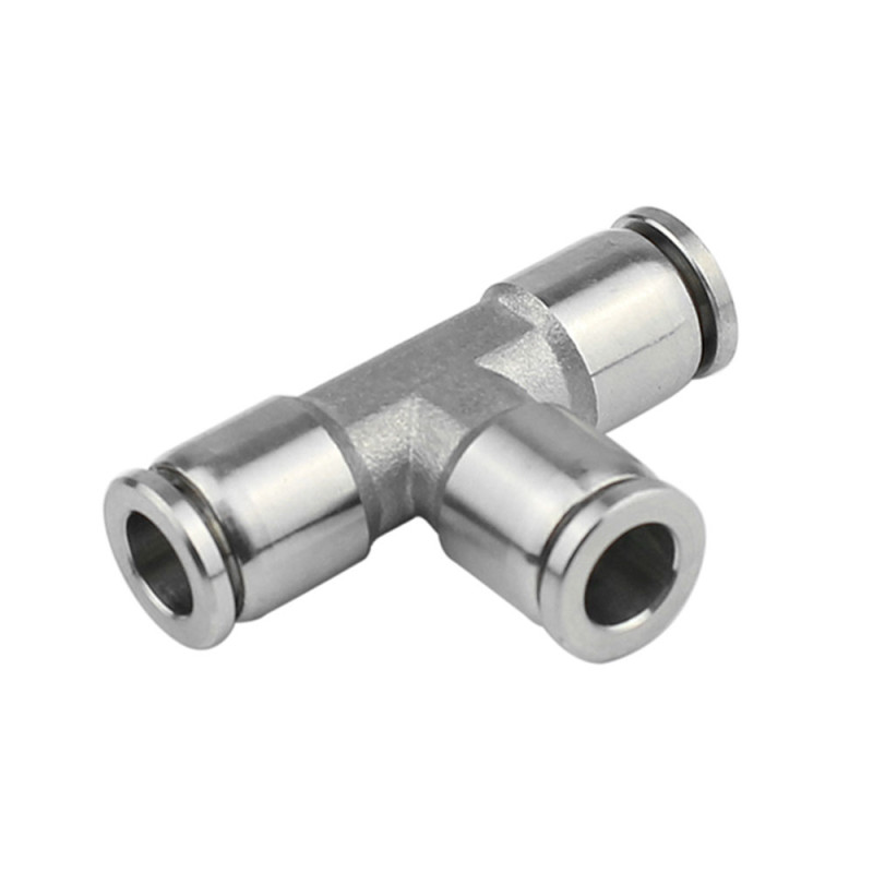 PNEUMATIC METAL T TYPE CONNECTOR D14 B189/7 VEPA