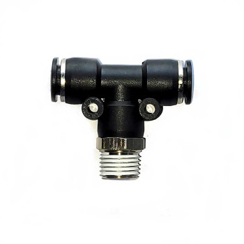 1/4 CENTRAL TEE COUPLING FOR 12mm HOSE