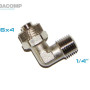 RACORD L (COT) FILET EXTERIOR 1/4 PENTRU FURTUN 4X6