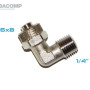 RACORD L (COT) FILET EXTERIOR 1/4 PENTRU FURTUN 6X8