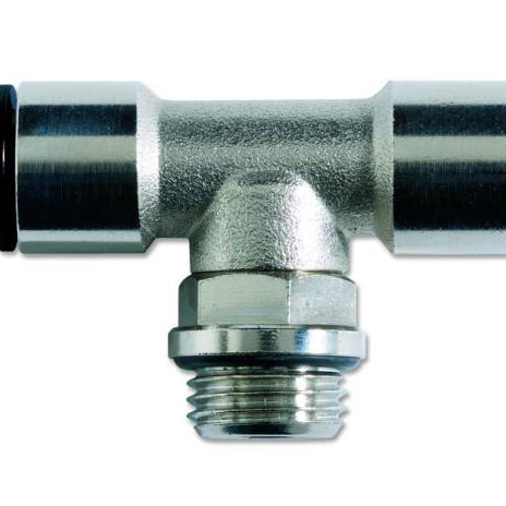 PNEUMATIC T MALE ROTATIG THREAD 1/4 CONNECTOR D10 RR6046/8 GAV
