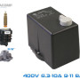 PRESOSTAT MDR3 400V TRIFAZAT 6,3-10A 9-11 BAR 3 IESIRI
