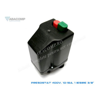 Presostat Compresor 380V Trifazat 10-16A O Iesire 3/8 12 Bari