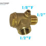 NON RETURN VALVE 1/2X1/2 INT
