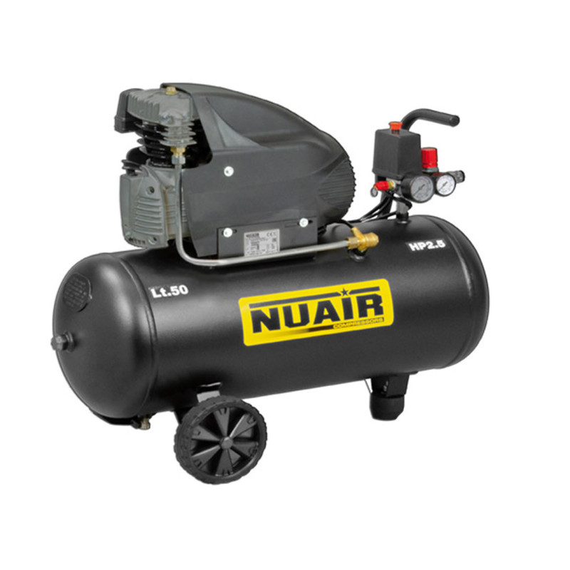 Compresor Aer 50L 1.8Kw 10 Bari 230V Mk285/50 Cm2.5 Nuair