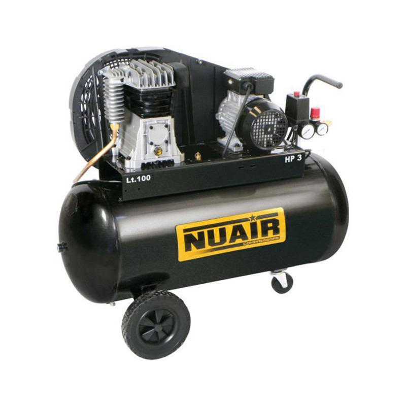100L AIR COMPRESSOR NUB B2800/100 CM3 NUAIR