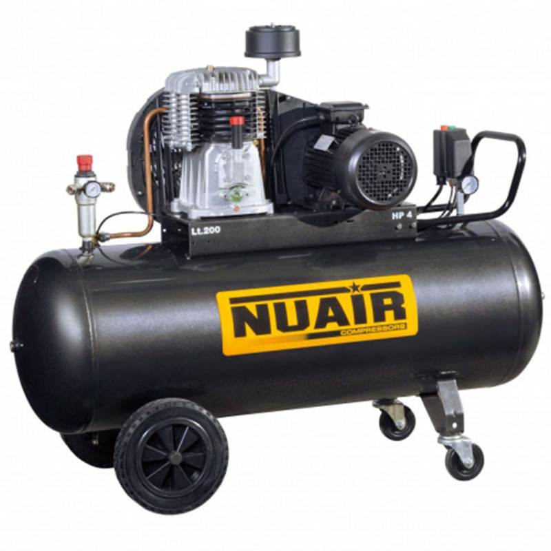 200L AIR COMPRESSOR NB4 4CT/200 NUAIR