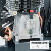 Compresor industrial trifazat Nuair NB10/10FT/500 Compresor aer profesional 500L motor 7.5kW Nuair NB10
