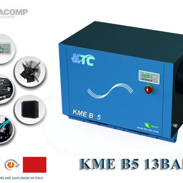COMPRESOR CU SURUB 13 BAR 5.5KW KME B5 400V/3/50 13 KTC