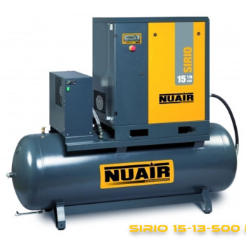 COMPRESOR CU SURUB 15KW 13 BAR REZERVOR 500L
