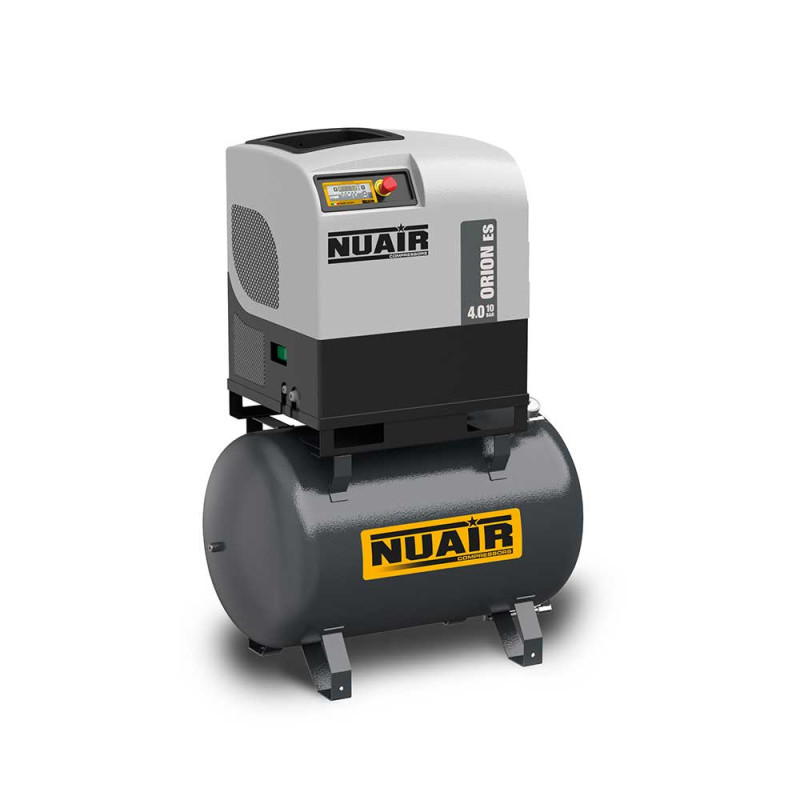 SCREW COMPRESSOR 4 KW TANK 270L WITH DRYER ORION 4.0-10-270 ES NUAIR SCREW COMPRESSOR 4 KW TANK 270L WITH DRYER ORION 4.0-10-270 ES NUAIR