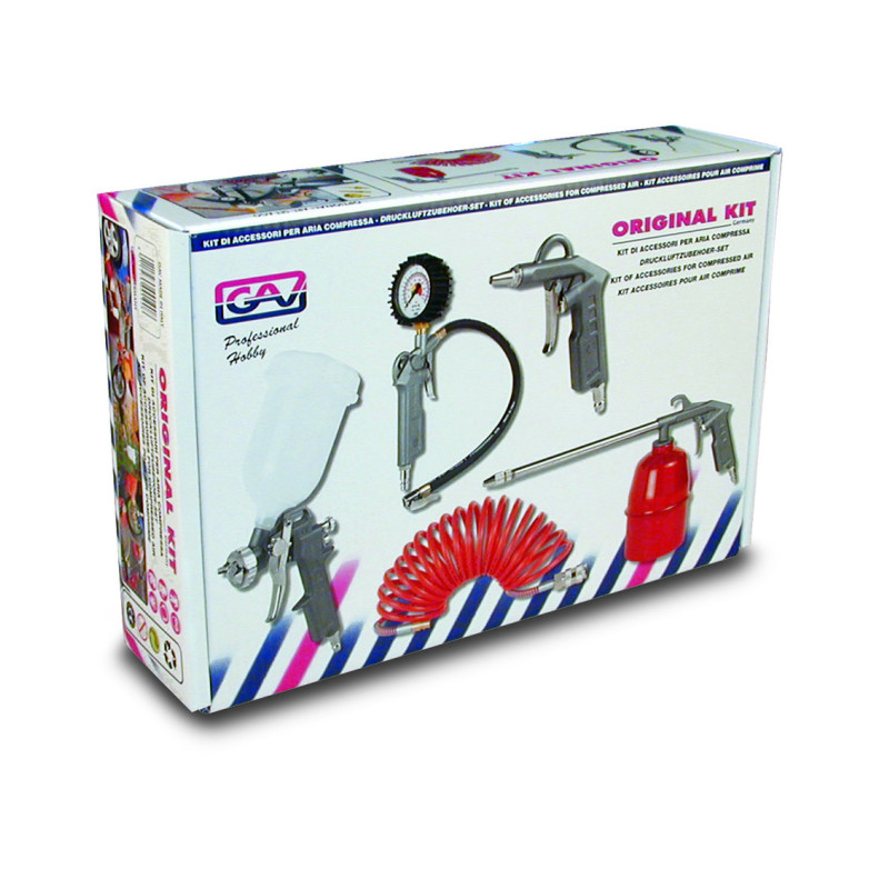 KIT 5 PIESE VOPSITOR KIT GERM GAV
