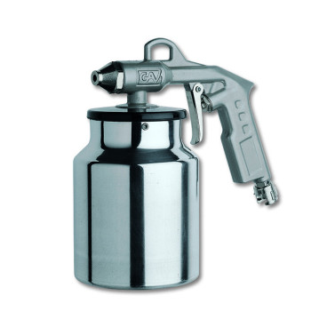 Gun for sound-deadening treatments
