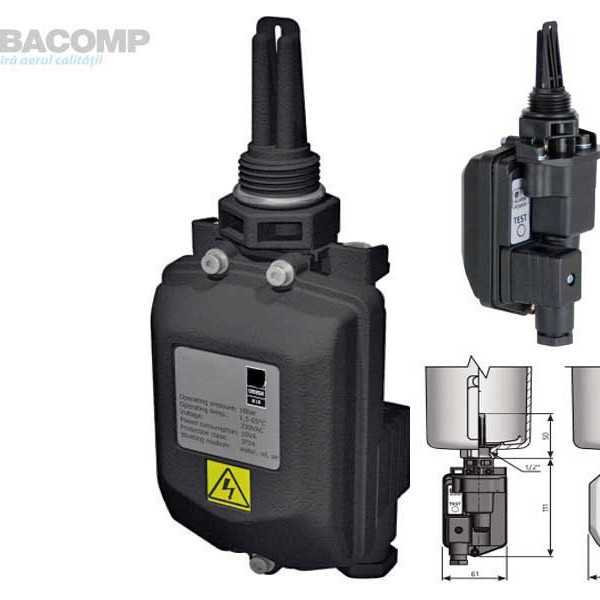 ELECTRONIC CONDENSATE DRAIN EVAC IED 230V OMEGA AIR