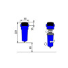 COMPRESSED AIR FILTER  0.01M HF0010 OMI