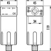 1/4 PNEUMATIC CONDENSATE FILTER F180 GAV
