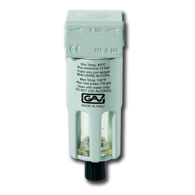 1/4 PNEUMATIC CONDENSATE FILTER F180 GAV