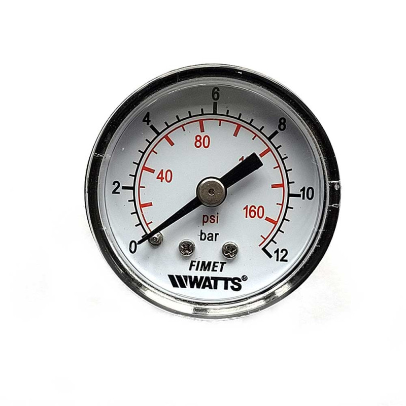 1/4 PRESSURE GAUGE 0-12 BAR D200/4 VEPA