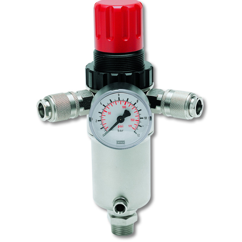 REGULATOR DE PRESIUNE COMPRESOR CU DOUA IESIRI RPF 188R GAV