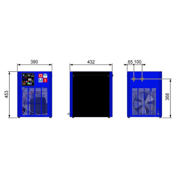 Uscator aer prin refrigerare OMI ED54