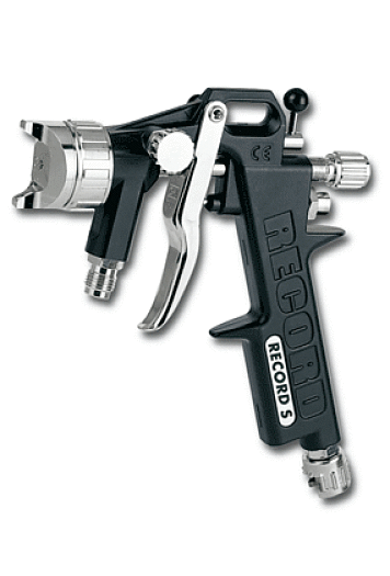SPRAY GUN WITH GRAVITY FLOW CUP