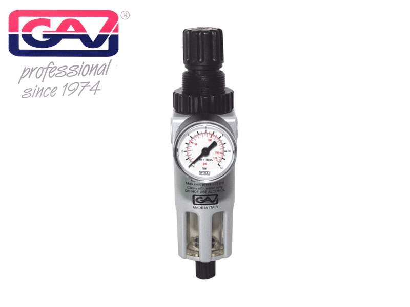 1/4 AIR PRESSURE REGULATOR WITH FILTER