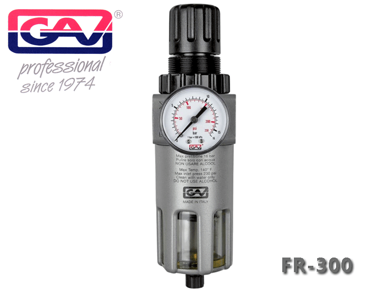 1" AIR PRESSURE REGULATOR WITH FILTER
