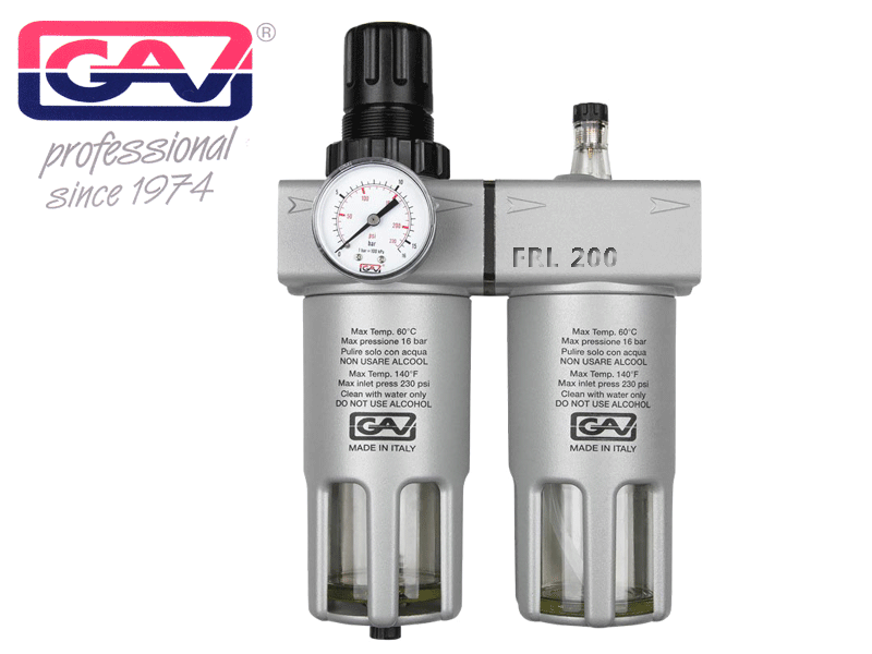 1/2 AIR PREPARATION UNIT FILTER REGULATOR LUBRICATOR